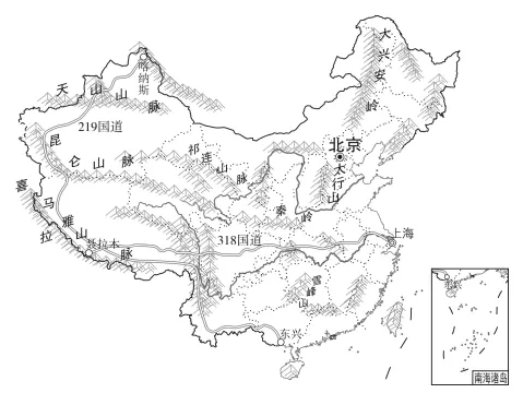 2026年地理中考热点(35)——国道 第7张 2026年地理中考热点(35)——国道 第7张