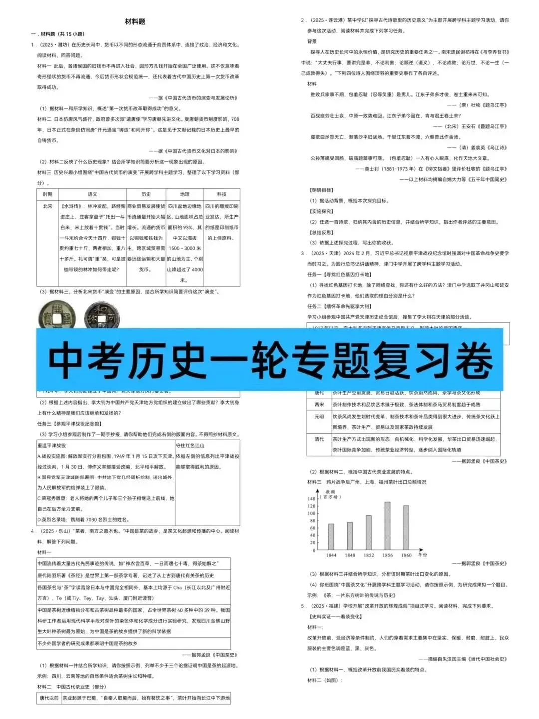 2026中考初中历史一轮复习专题训练真题汇编考点知识点总结讲义(电子版可打印) 第7张