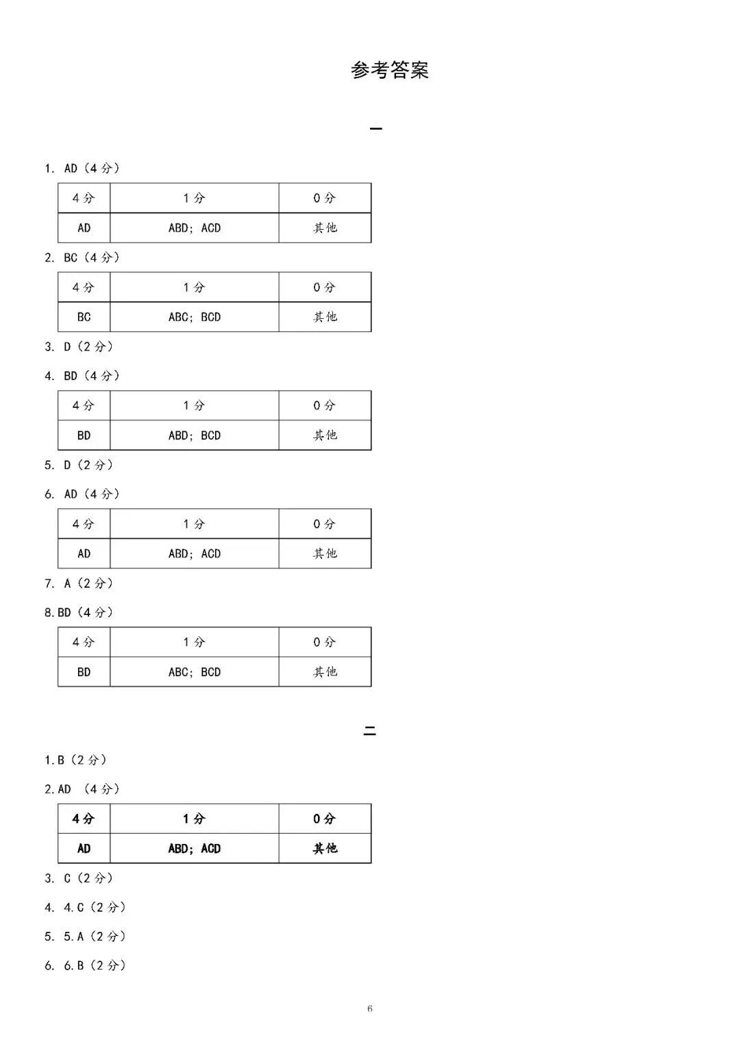 2026届上海市浦东新区高三二模历史试卷(含答案) 第6张