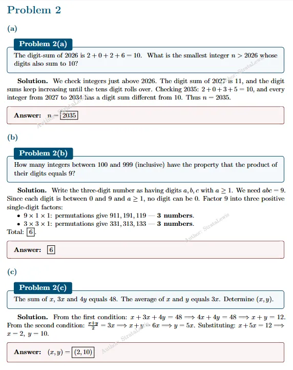 26年欧几里得真题+答案领取!PDF高清版免费领 第6张