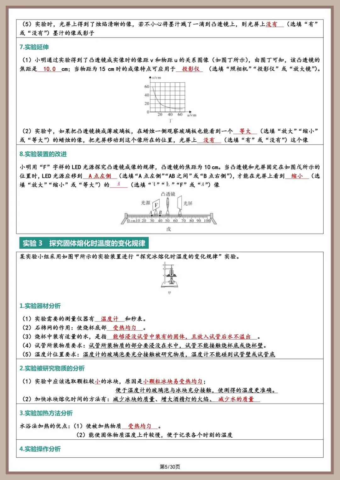 中考物理实验总结【2026 同适应】 第5张