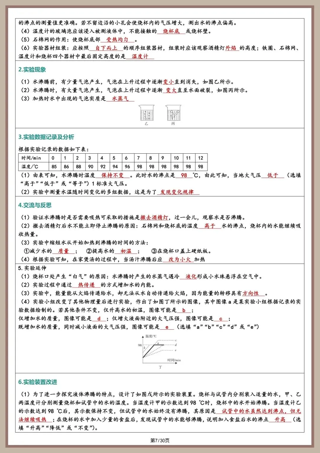 中考物理实验总结【2026 同适应】 第7张