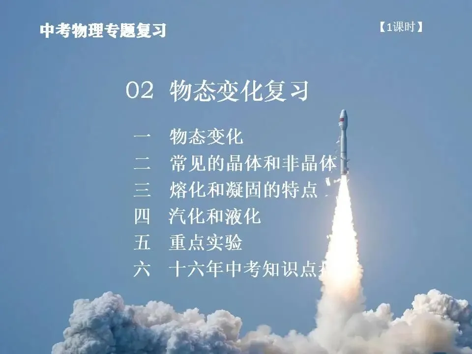 02中考物理专题复习-物态变化 第2张