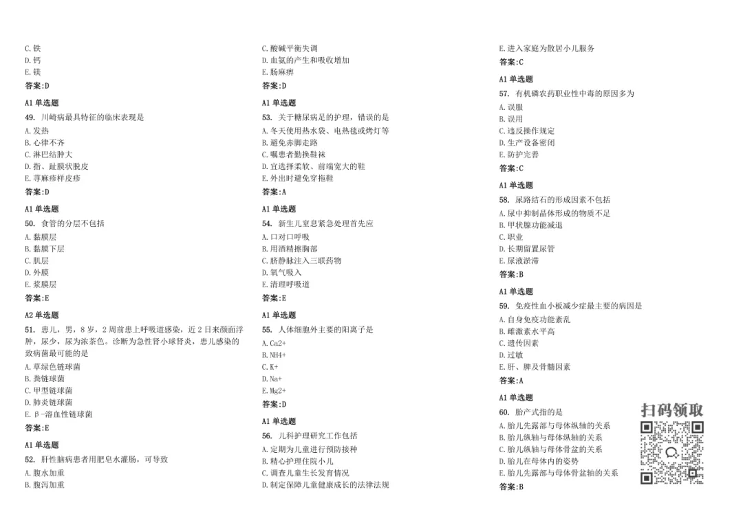 2026 卫生资格试卷已出!今年考这些,速领 第10张