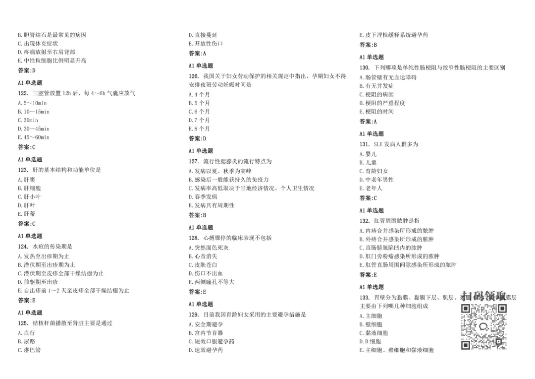 2026 卫生资格试卷已出!今年考这些,速领 第16张
