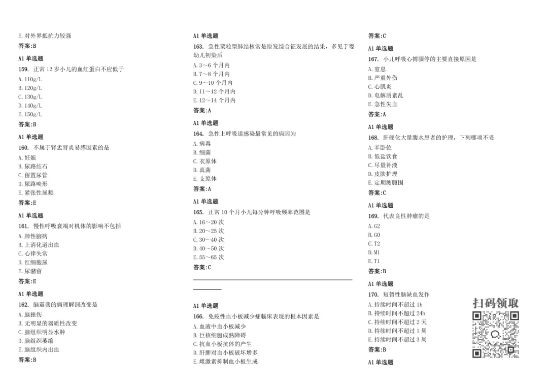 2026 卫生资格试卷已出!今年考这些,速领 第19张