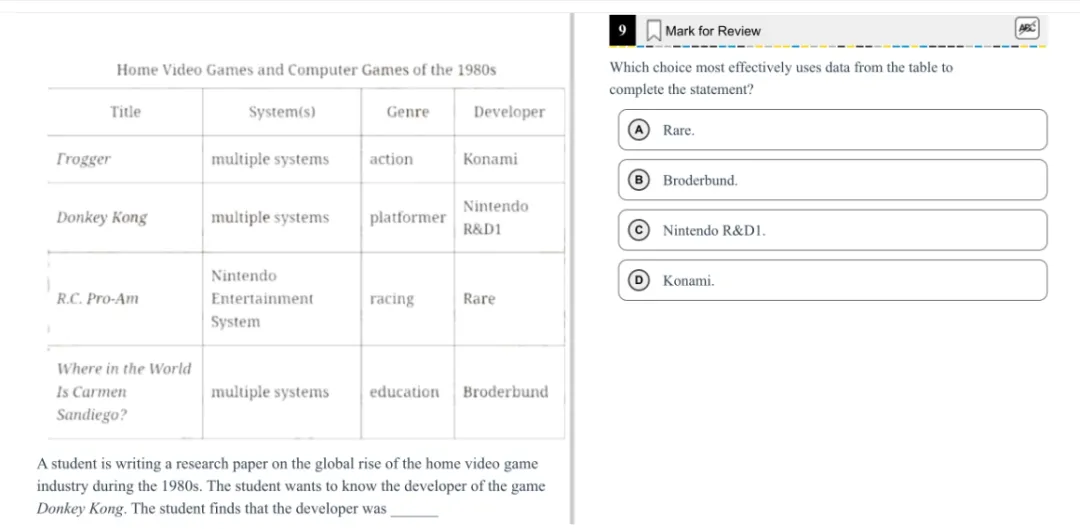 机考SAT真题解析—第七套 第9张
