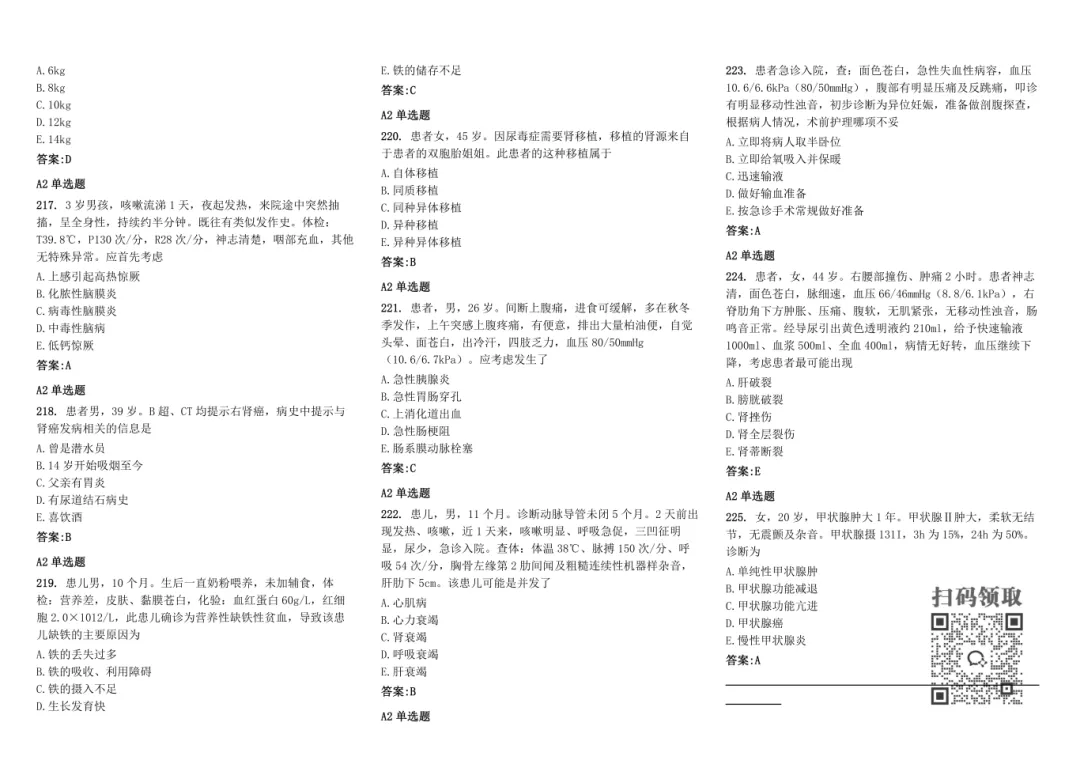 2026 卫生资格试卷已出!今年考这些,速领 第24张