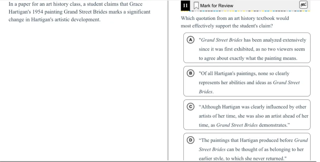 机考SAT真题解析—第七套 第11张