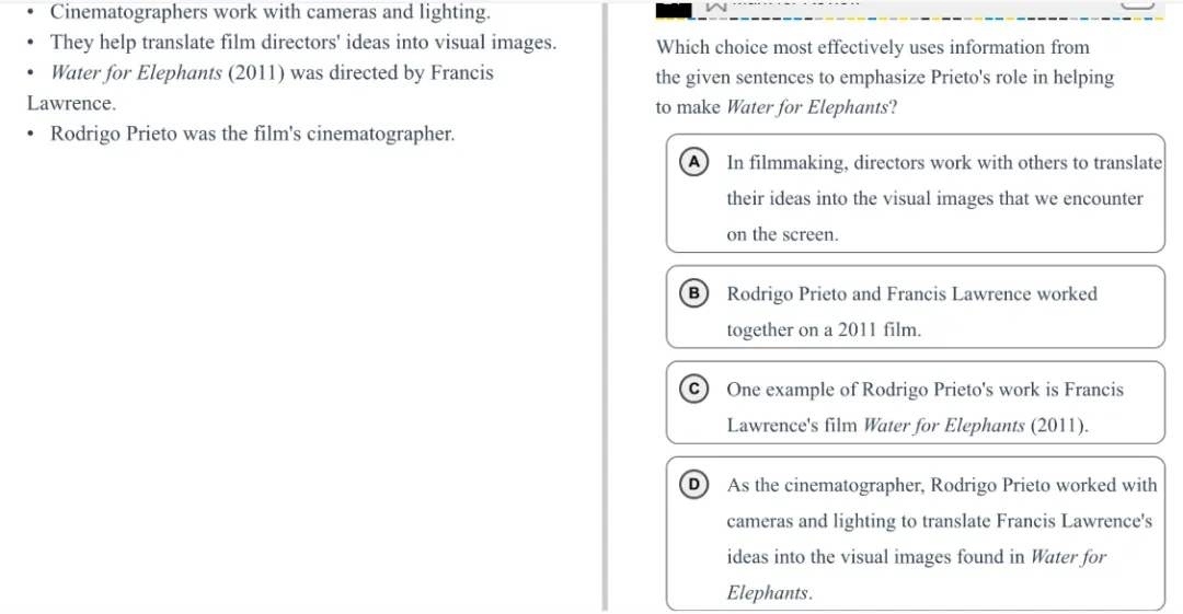 机考SAT真题解析—第七套 第28张
