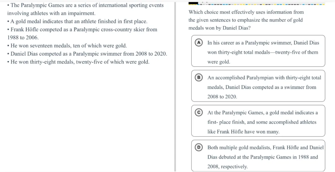 机考SAT真题解析—第七套 第56张