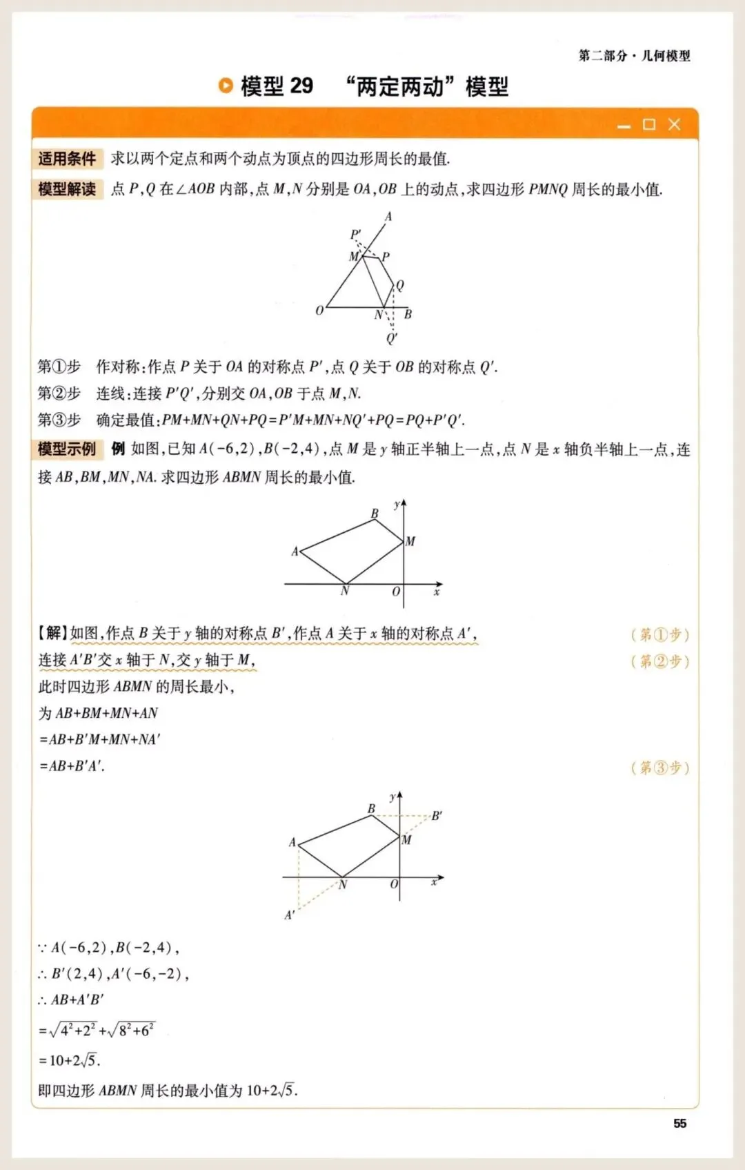 中考数学快速提分的50种解题模型 第55张