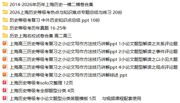 2026上海高三地理政治历史二模试卷合集分享(浦东/奉贤/松江/金山/青浦/普陀/静安) 第9张 2026上海高三地理政治历史二模试卷合集分享(浦东/奉贤/松江/金山/青浦/普陀/静安) 第9张