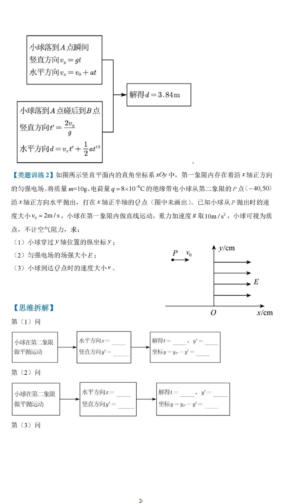 【高考真题】2025年高考物理压轴题思维拆解可视化精编word 第24张 【高考真题】2025年高考物理压轴题思维拆解可视化精编word 第24张
