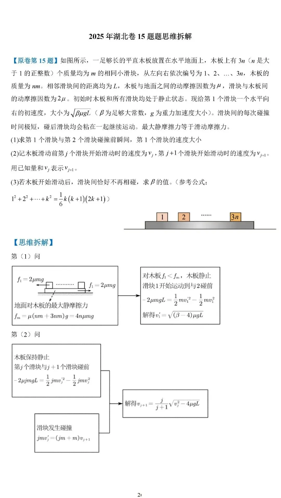 【高考真题】2025年高考物理压轴题思维拆解可视化精编word 第26张 【高考真题】2025年高考物理压轴题思维拆解可视化精编word 第26张