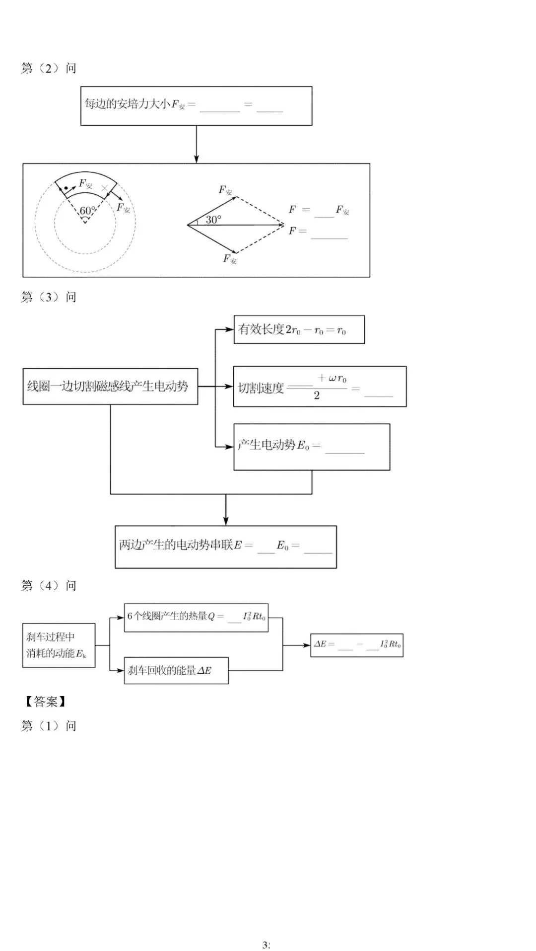 【高考真题】2025年高考物理压轴题思维拆解可视化精编word 第35张 【高考真题】2025年高考物理压轴题思维拆解可视化精编word 第35张