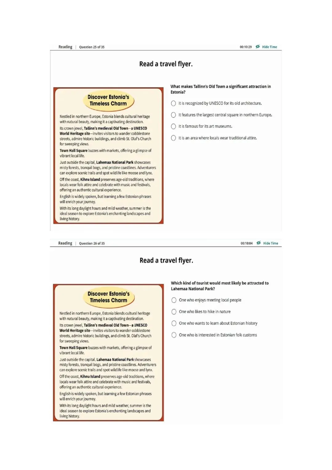 新托福第031套20260318真题(图片版) 第4张