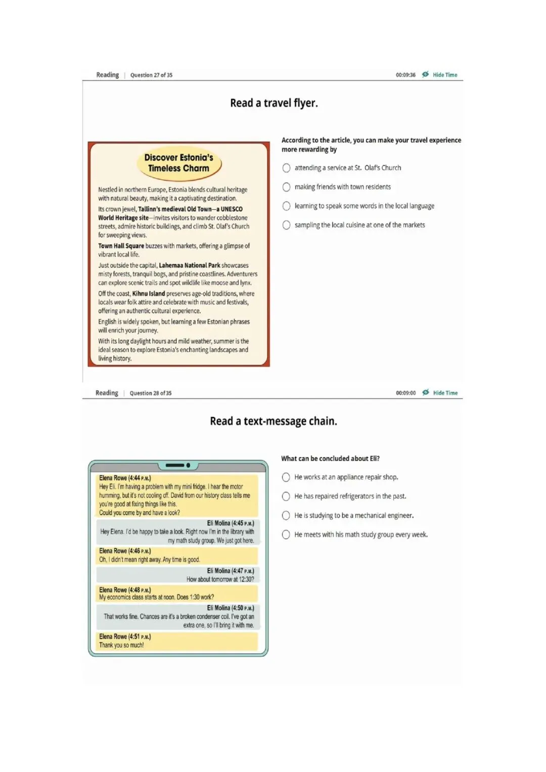 新托福第031套20260318真题(图片版) 第5张
