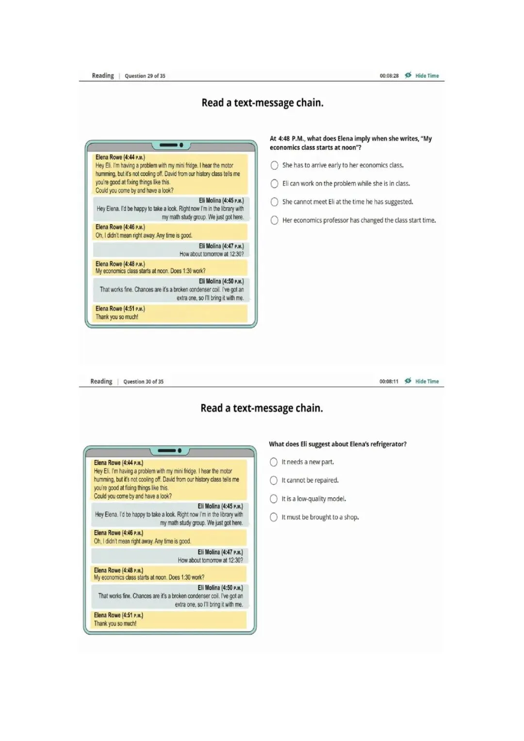 新托福第031套20260318真题(图片版) 第6张