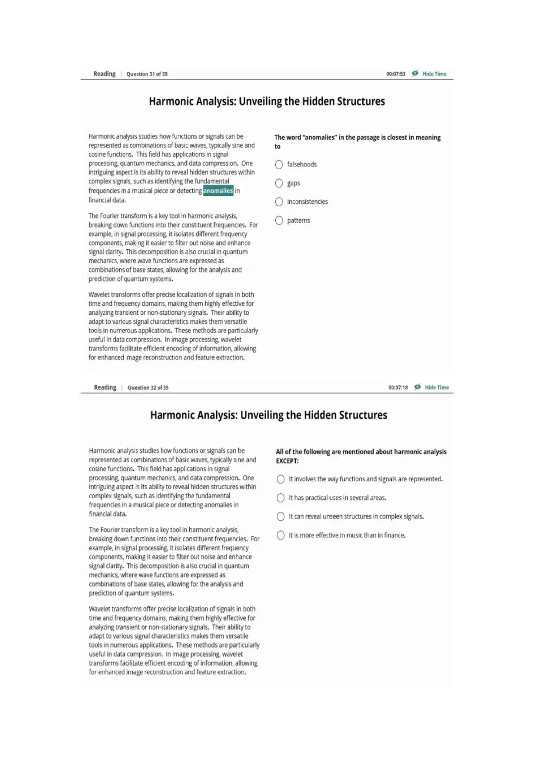 新托福第031套20260318真题(图片版) 第7张