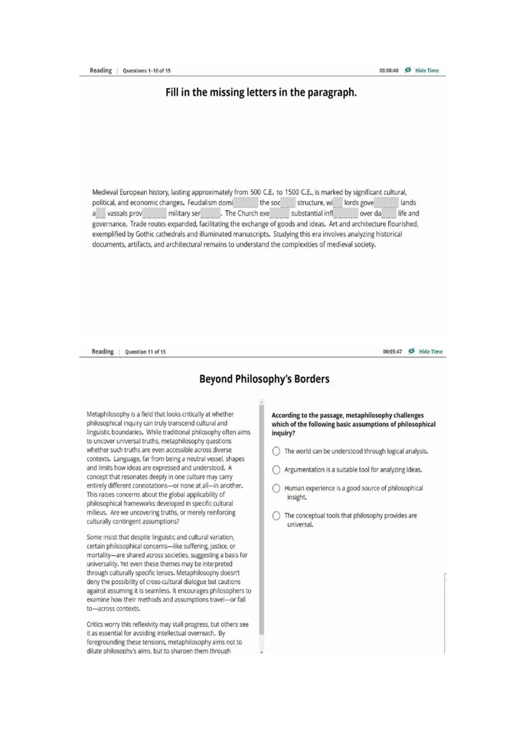 新托福第031套20260318真题(图片版) 第10张