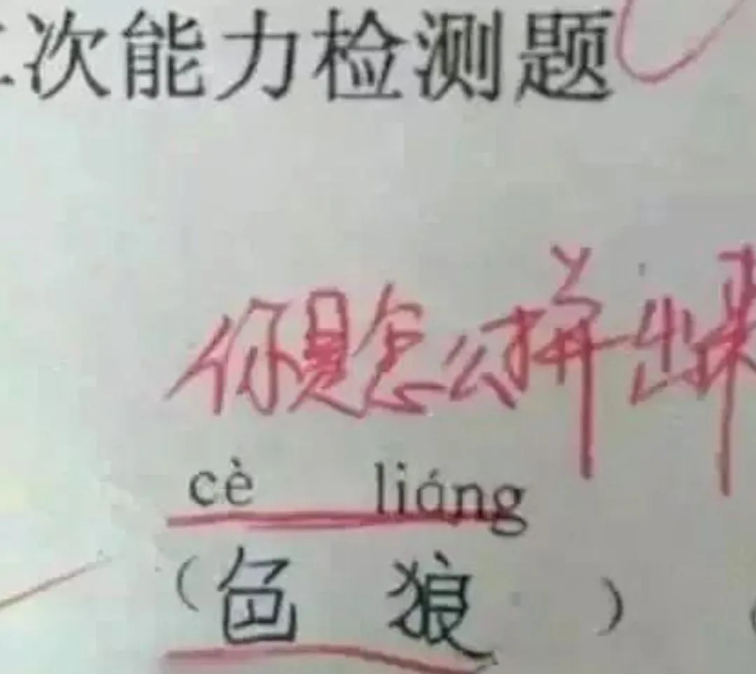 把家长气到流泪的期中试卷!看完给跪了哈哈哈哈哈哈哈哈哈哈哈哈哈 第38张