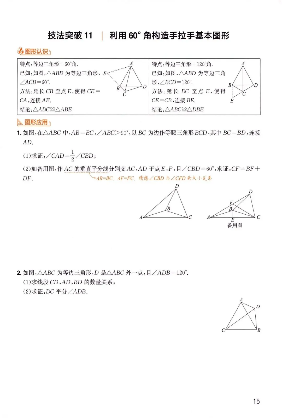 中考数学——6大板块、31种解题技法 第17张