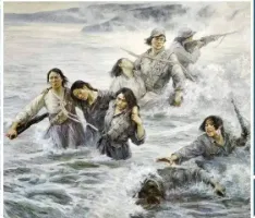 【微文1934】【语文试卷149】部编版六年级上册期中考试语文(八女投江) 第2张