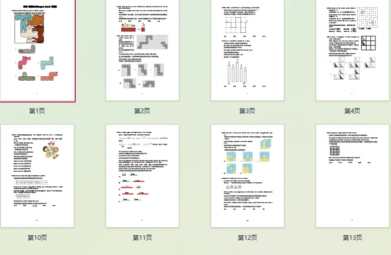 2026年袋鼠竞赛B等级真题解析完整版网盘链接! 第1张