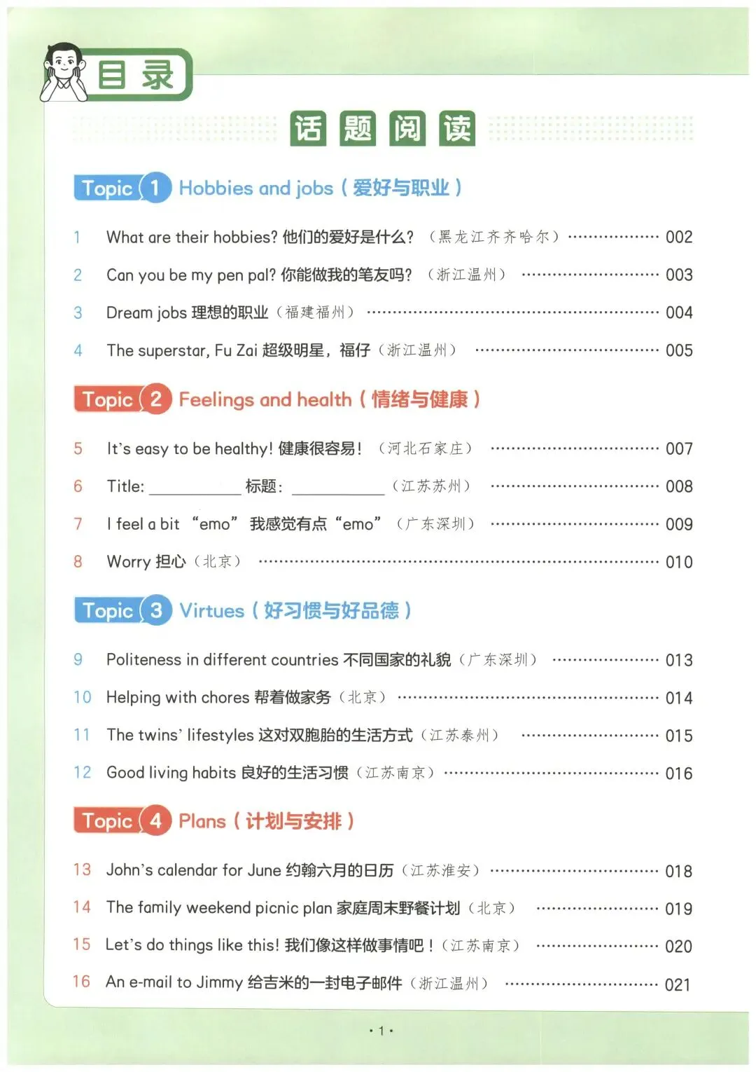 《一本小学英语阅读真题80篇(第5版)》2026版通用版英语3-6年级丨pdf电子版,可下载打印 第2张 《一本小学英语阅读真题80篇(第5版)》2026版通用版英语3-6年级丨pdf电子版,可下载打印 第2张
