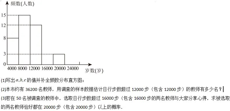 中考数学一轮复习|专题(八)统计与概率・阶段检测 第10张