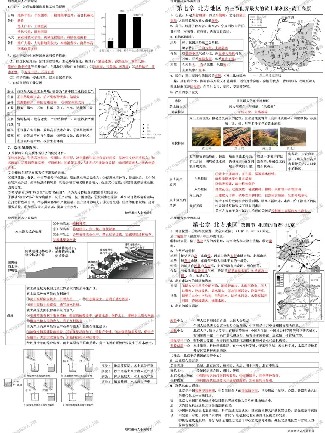 初中地理 中考高效培优系列之一轮复习 【核心知识点清单】 第11张