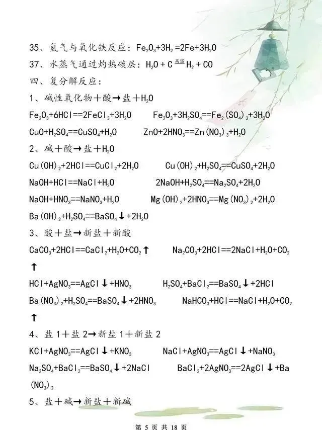 中考化学复习材料汇总 第245张