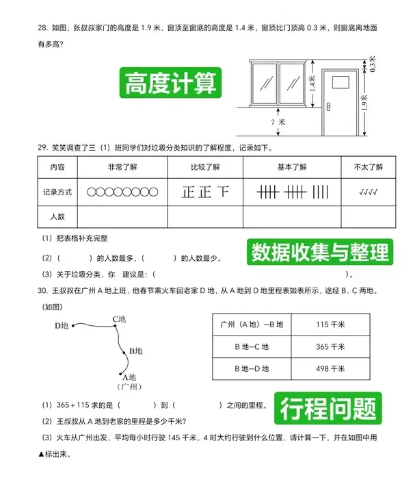 从三区期末试卷看,数学思维才是孩子拉开差距的核心? 第3张