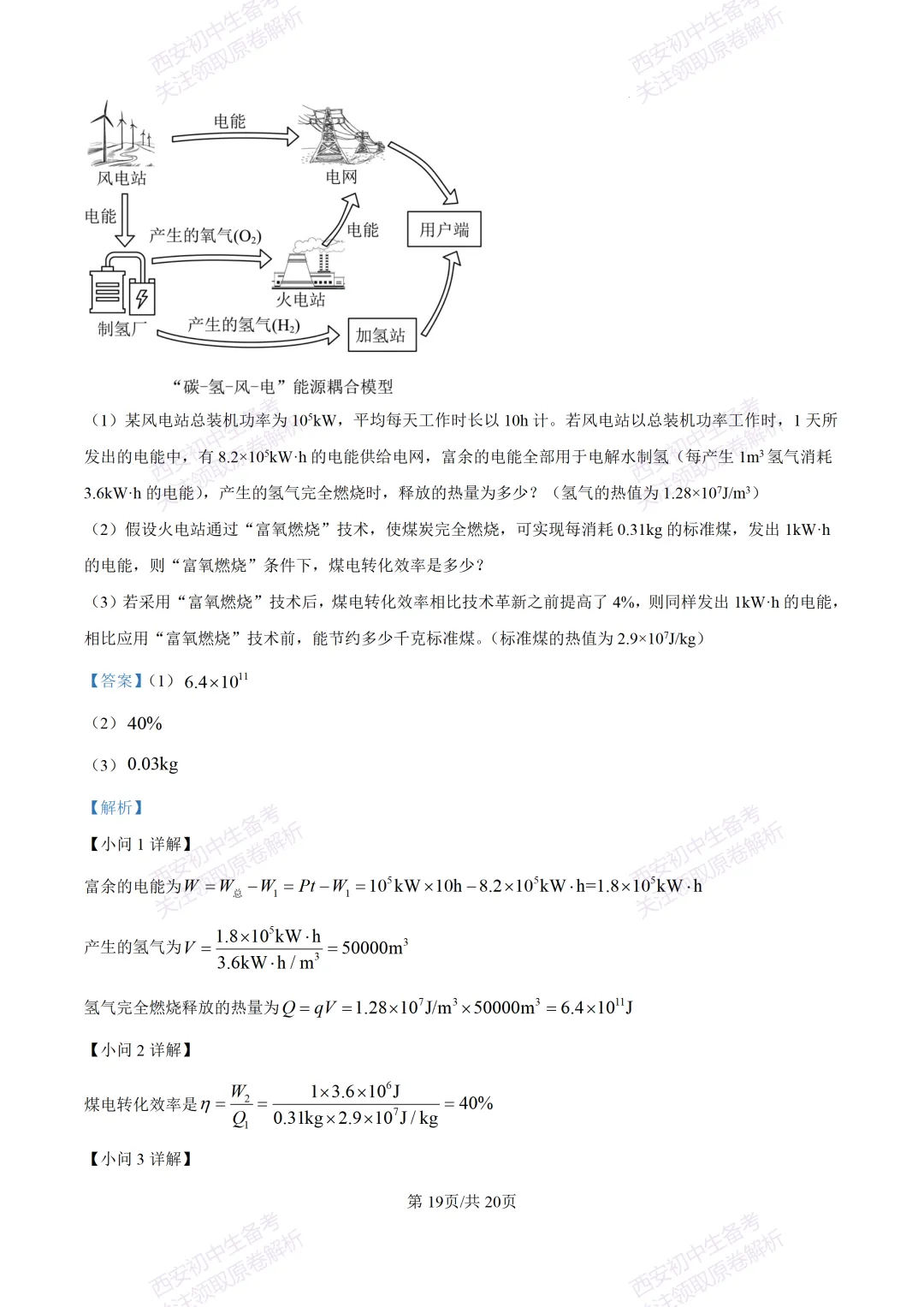 名校真题含答案!西安2026中考模拟:【西工大附中】九年级二模考试【物理】免费下载! 第35张