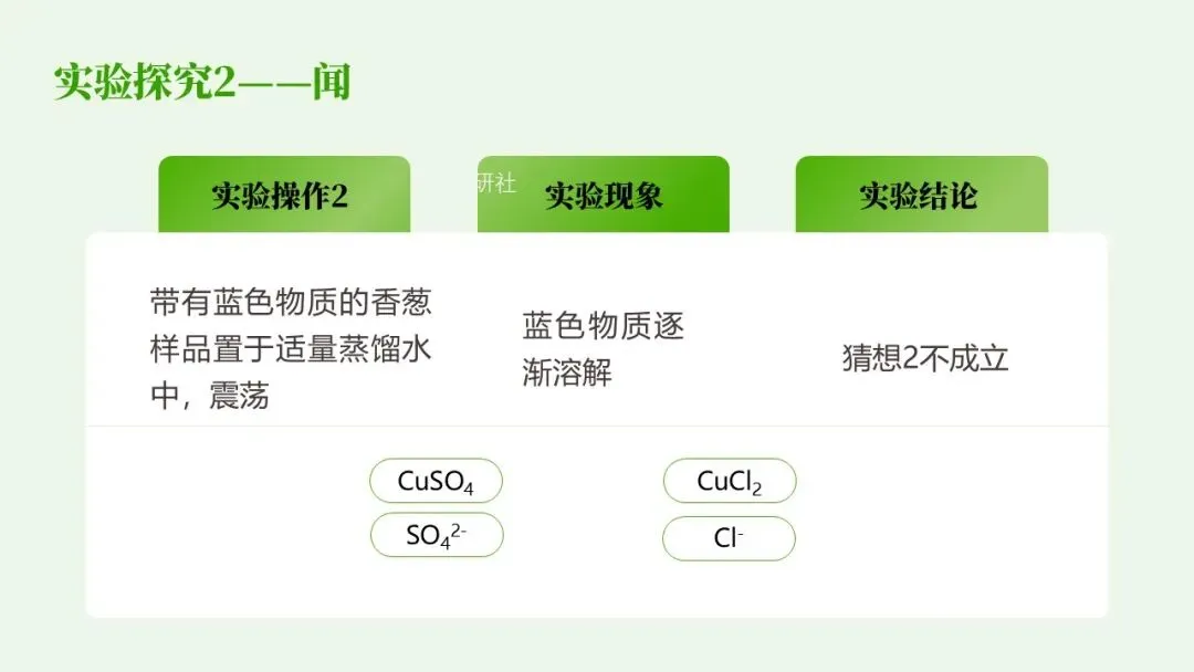 【2026中考化学复习课件】香葱掉色之谜——物质的检验鉴别 第11张