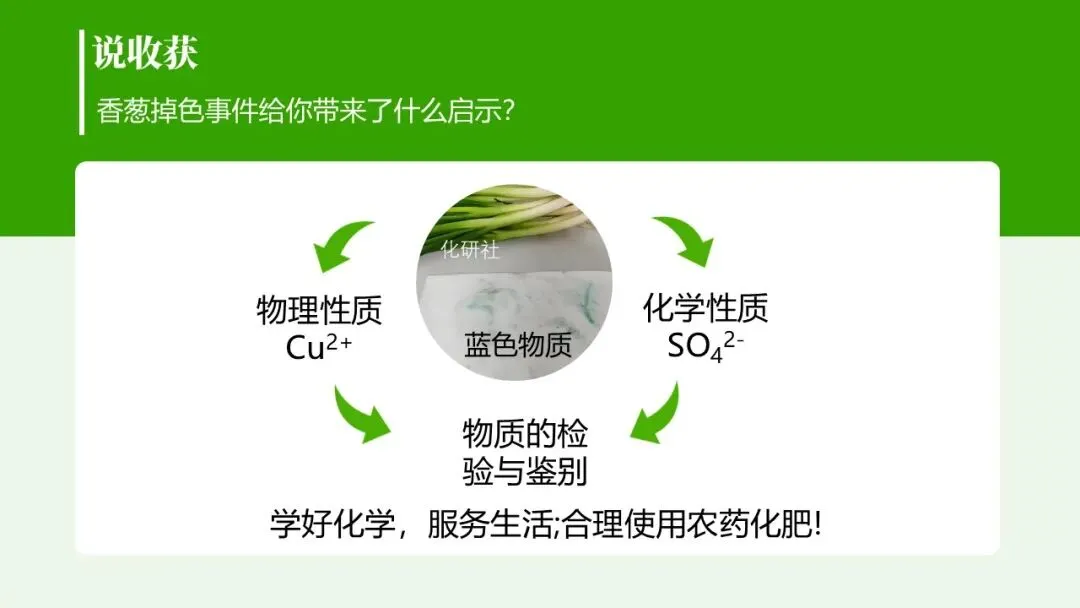 【2026中考化学复习课件】香葱掉色之谜——物质的检验鉴别 第16张