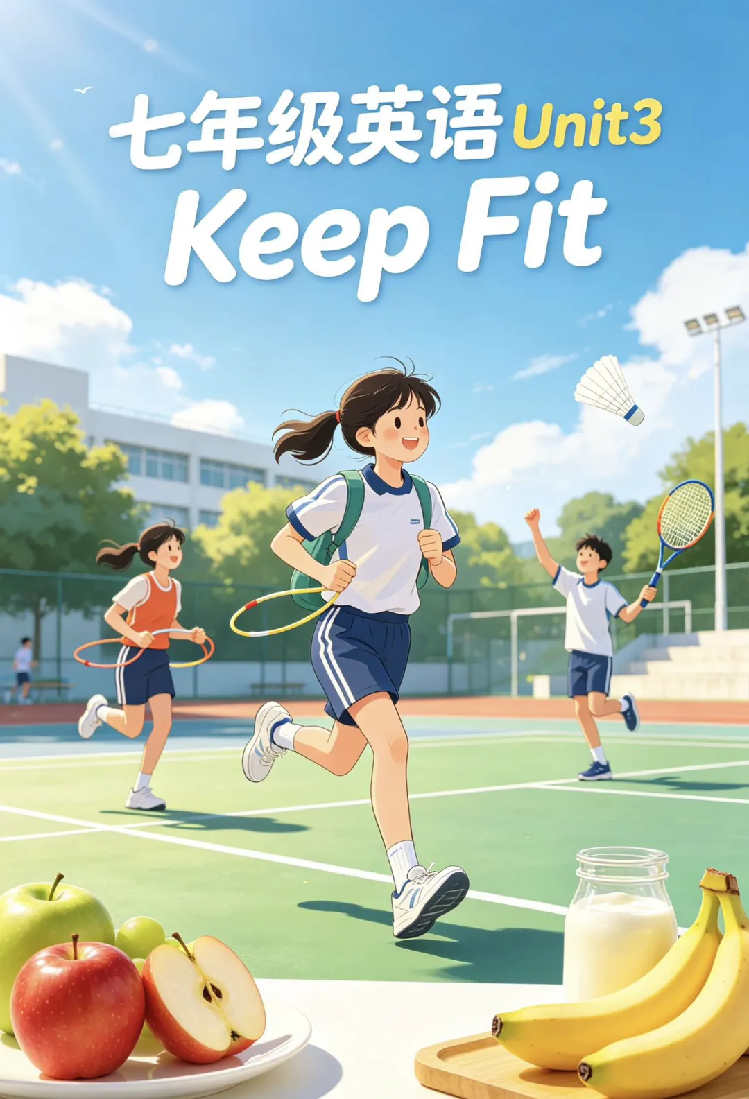 中考必背七年级下册 Unit 3 Keep Fit——老师划重点:这单元就考这些 第1张