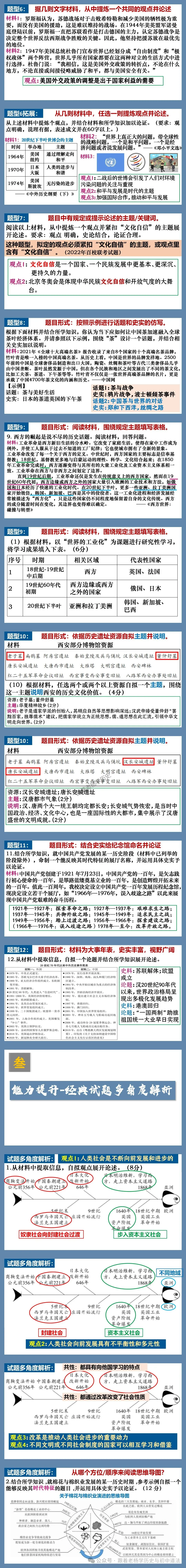 中考历史小论文写作方法指导与案例纠错指导专项训练课件 第5张