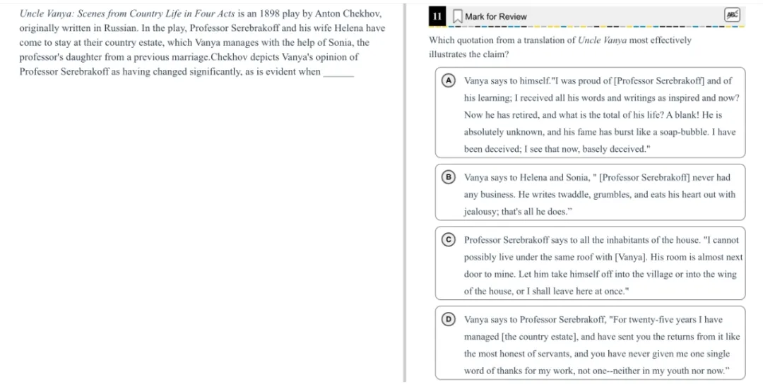 机考SAT真题解析—第十三套 第11张