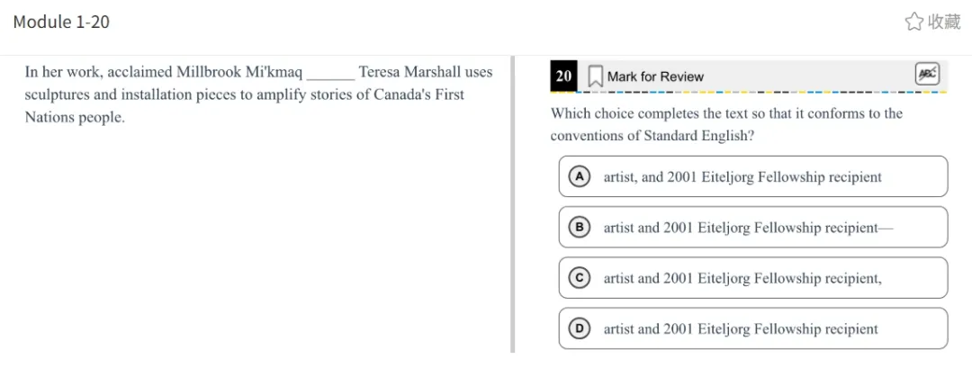 机考SAT真题解析—第十三套 第21张