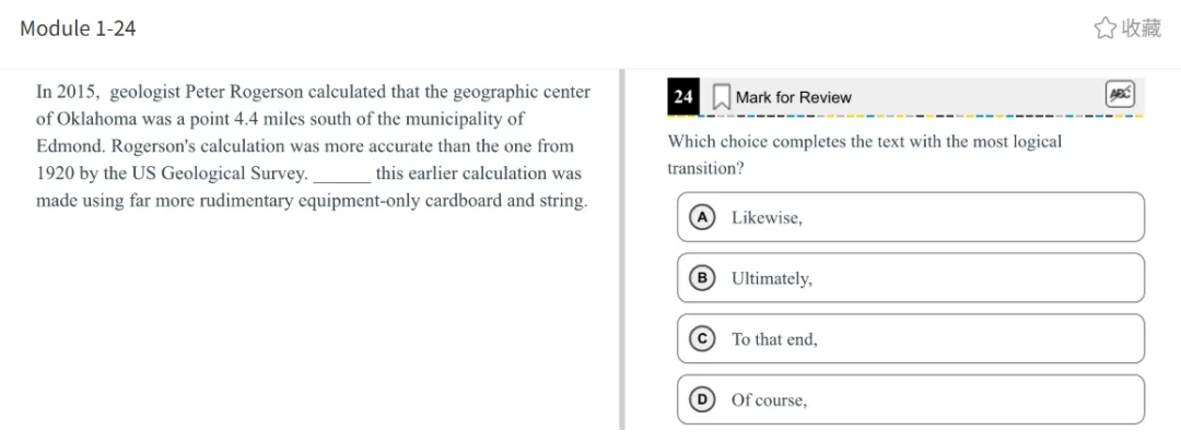 机考SAT真题解析—第十三套 第25张