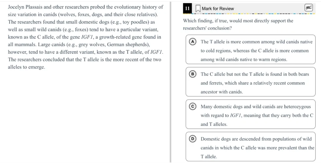 机考SAT真题解析—第十三套 第40张