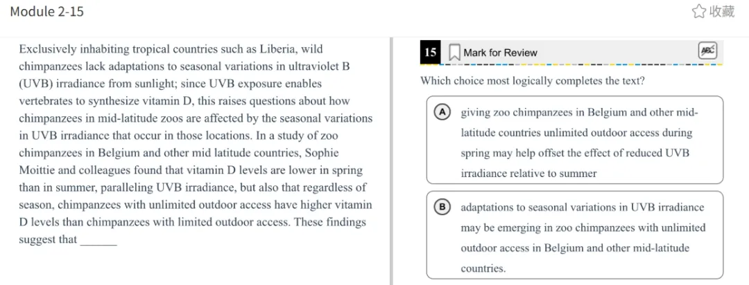 机考SAT真题解析—第十三套 第45张