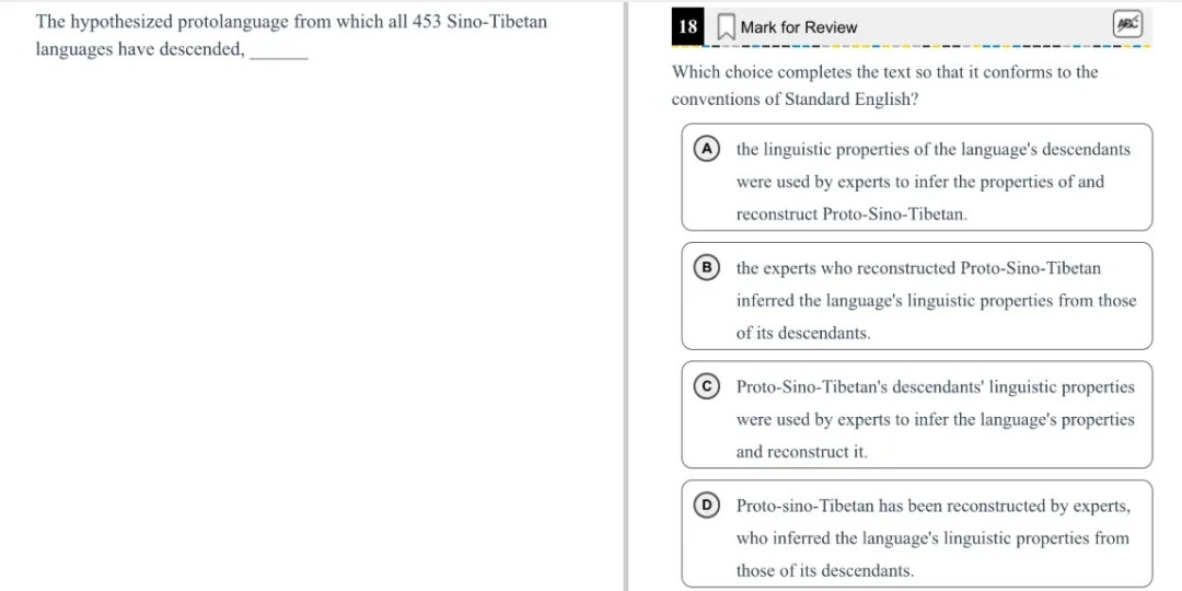 机考SAT真题解析—第十三套 第49张