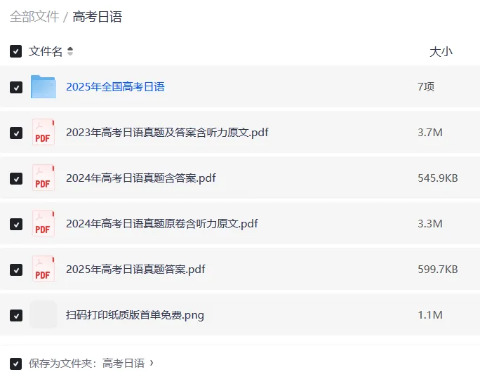 2025年高考日语卷真题 + 完整解析|高清可下载打印 第3张