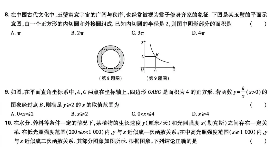 2025年山东菏泽数学中考真题【含解析】 第5张 2025年山东菏泽数学中考真题【含解析】 第5张