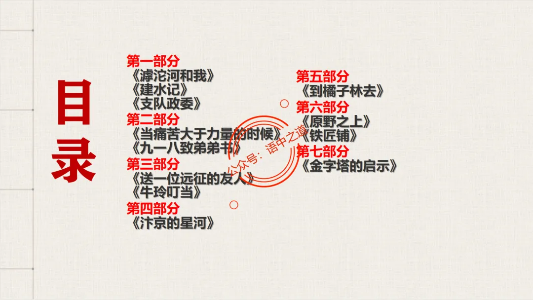 【12篇真题散文】讲透散文九大考点(结构思路+内容要点+形象语言+手法文体+标题意蕴等) 第17张