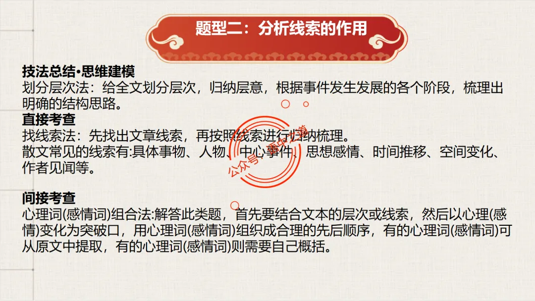 【12篇真题散文】讲透散文九大考点(结构思路+内容要点+形象语言+手法文体+标题意蕴等) 第36张