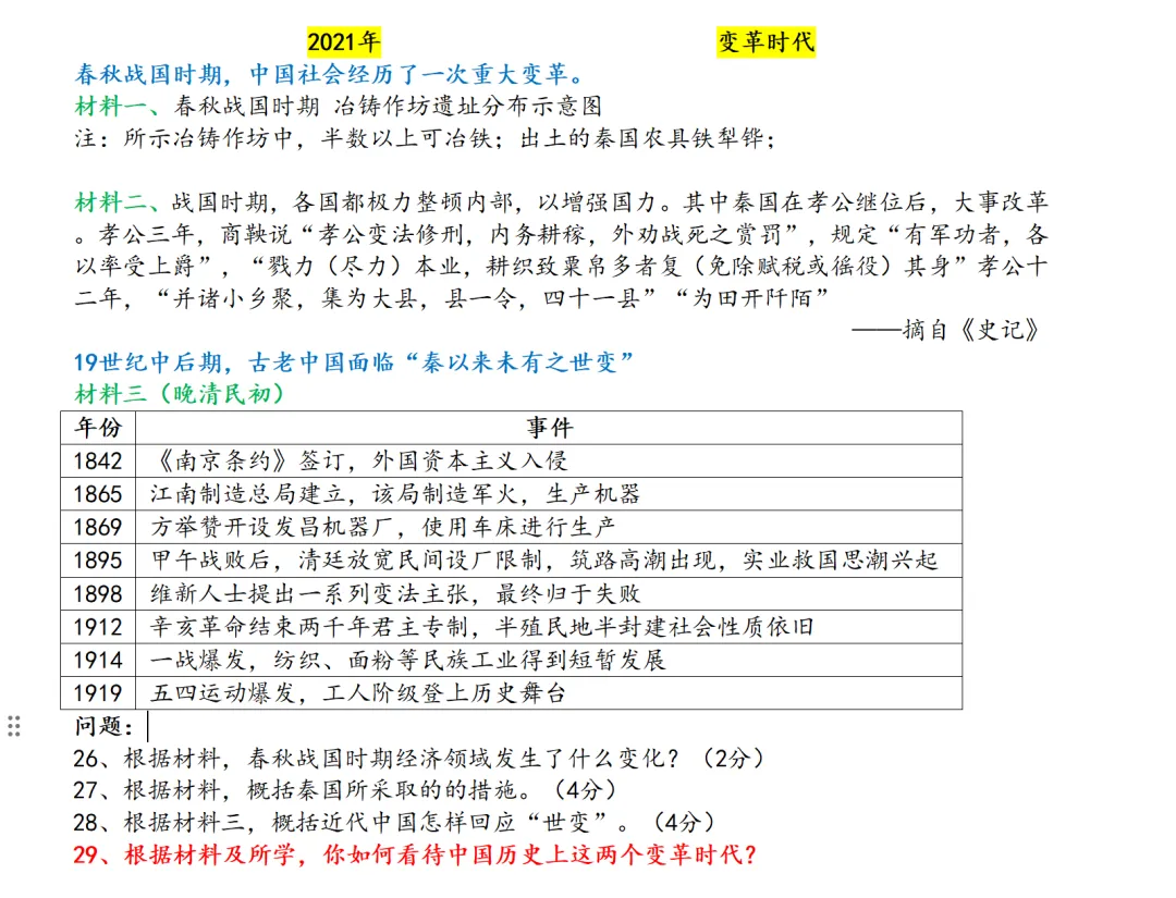 2009—2025年上海高考历史真题小论文讲解(视频+书) 第2张